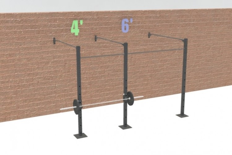 10' Wall-Mount Rig SINGLE Bars