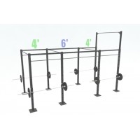 14ft Cross Rig with (2) 3ft Extensions