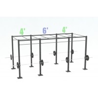 14' Cross Rig Intermediate (1) with 2' Monkey Bar Spacing