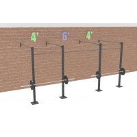 14' Wall CrossRig SINGLE Bars