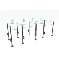 20' Single Bar Free Standing Rig 