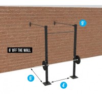 4' Wall-Mount Rig SINGLE Bars