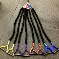 anchor + 4 sets of resistances with carabiners provided