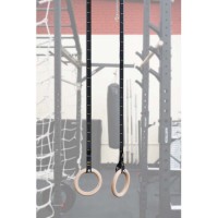 Straps completely extended for display purpose only. 