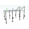 14ft Cross Rig with (2) 4ft Level ups and (5) Monkey Bars