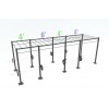 20ft Cross Rig with (16) Monkey Bars throughout