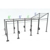 20ft Cross Rig with 6ft Level up and (11) Monkey Bars