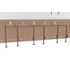 24' Wall Mount Rig (13 Pull-up Stations & 3 Racks)