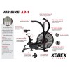 Xebex Fitness Air Bike Features