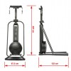 FreeStanding Ski Trainer (with floor stand) Dimensions