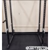 Peg Bars can be used as plate storage on the uprights of a Pro Power Cage, Goliath Power Cage, CrossRigs, or Titan Rigs