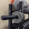14'' Plate sleeve holding 5 and 2.5 lb plates